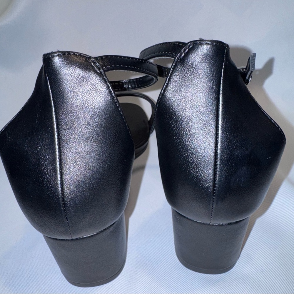 Amazon Essentials Black Strap Heels - image 8